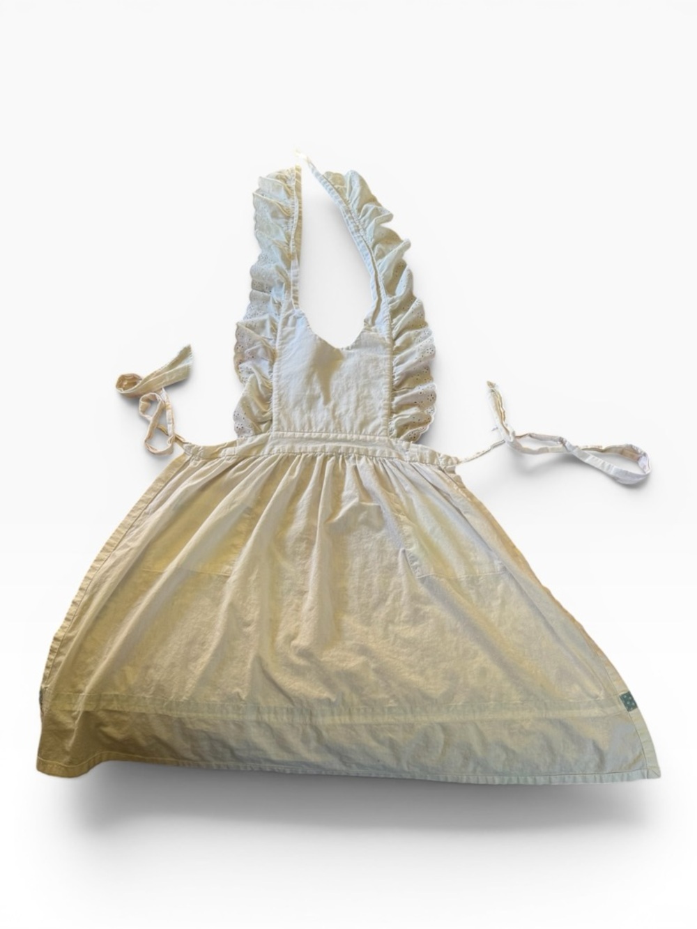 Vintage Cottagecore Apron Dress - 1977 - Picture 5 of 12